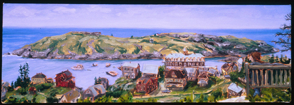 Monhegan Blue 
<br>(from Lighthouse Hill)