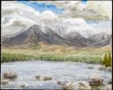 Rainy Day Katahdin Lake